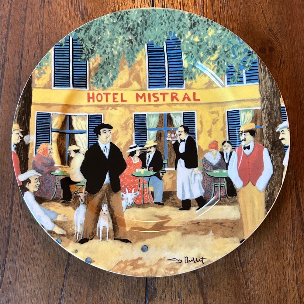 Guy Buffet Collection ‘Hotel Mistral’ 11-inch Art Plate